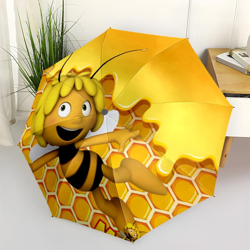 Maya Fashionable Automatic Opening/Closing Folding Umbrella. Portable and Foldable, Ideal for Gift, Travel, and Daily Use.