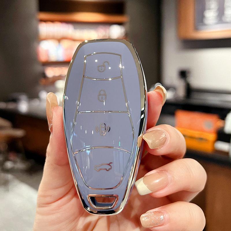 Подходит для нового ключа Hongqi H5 2024 года, комплект 2023 H6 H9HQ9 HS5 HS7 HS3, чехол-пряжка для автомобиля, мужской