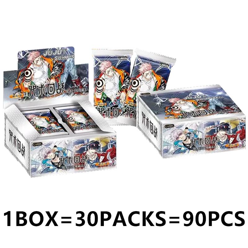 Jujutsu Kaisen Card Warlock Cards Gojo Satoru Fushiguro Megumi Itadori Yuji Cards Anime Peripheral Collection Cards Toy Gift
