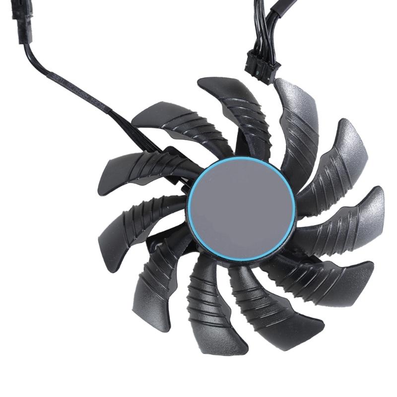 75MM T128010SU Замена вентилятора охлаждения GPU для видеокарт RX6700XT 6600XT Радиатор видеокарты