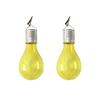2pcs Hanging Solar Light Bulb Outdoor LED Solar Garden Light Waterproof Solar Lanterns Lights Outdoor Camping Garden Decoration