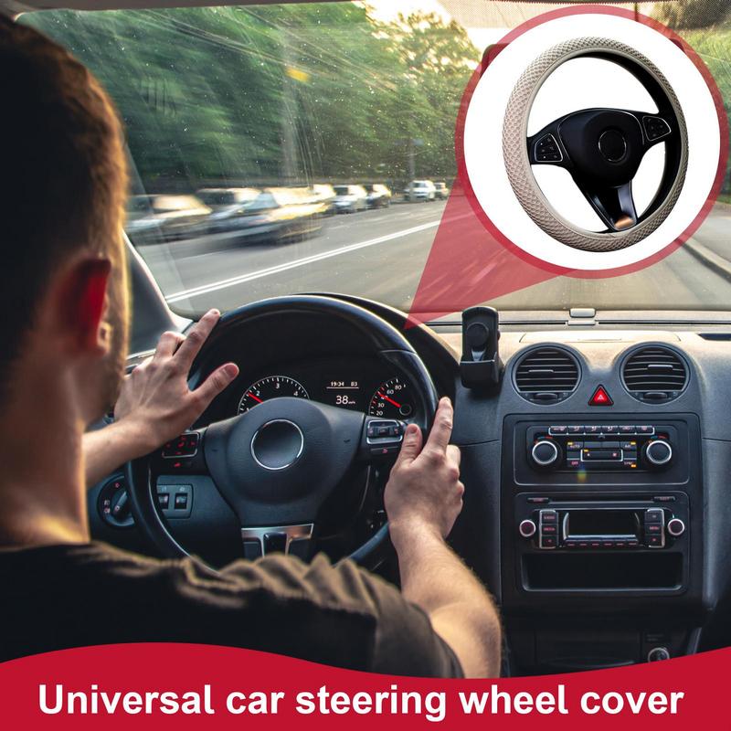 Чехлы на руль для автомобилей, противоскользящие, авто протекторы, декоративные сетчатые, впитывающие пот, дышащие, обертывания для рулевого колеса