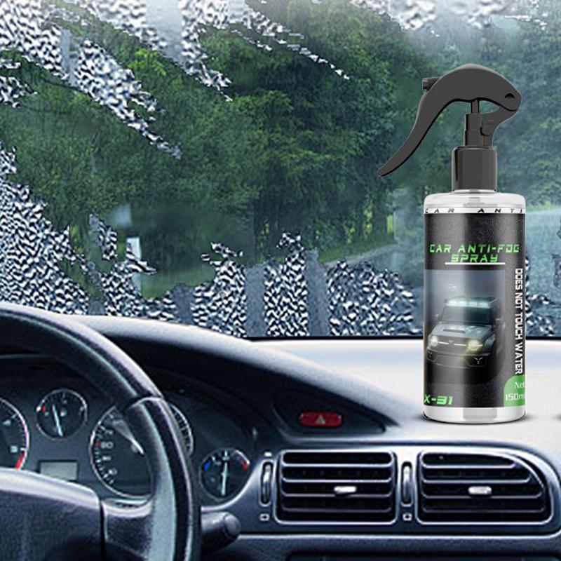 Спрей для окон автомобиля Anti Fog, эффективное средство против запотевания, быстрое многофункциональное средство для улучшения видимости во время вождения, 150 мл