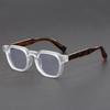 Trend Anti Blue Light Glasses Women TR90 Frame High Quality Retro Square Computer Reading Glasses Men Optical Eyewear