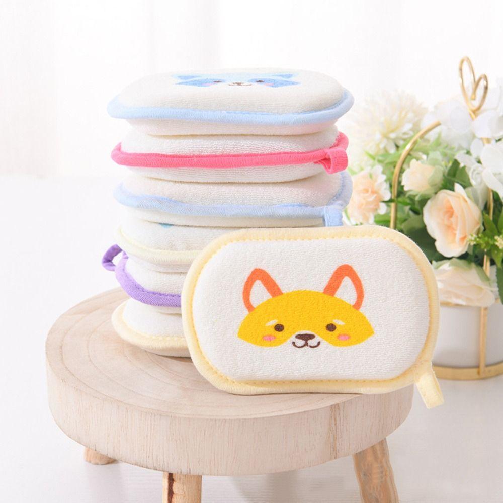 Brush For Kids Children Toddlers Spa Foam Body Scrubber Cleaning Towel Brush Baby Shower Sponge