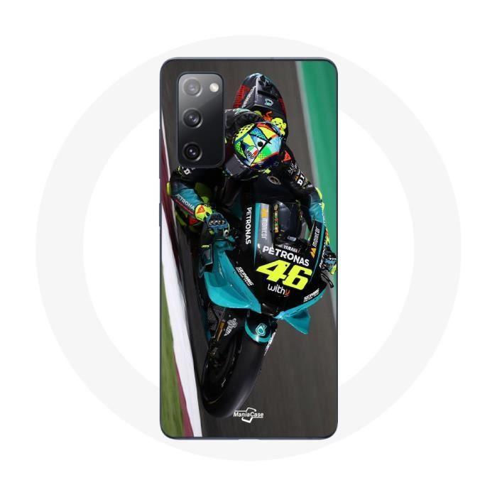 Coque - Valentino Rossi - Samsung Galaxy S20 FE - Souple - Noir - Motif MotoGP 46