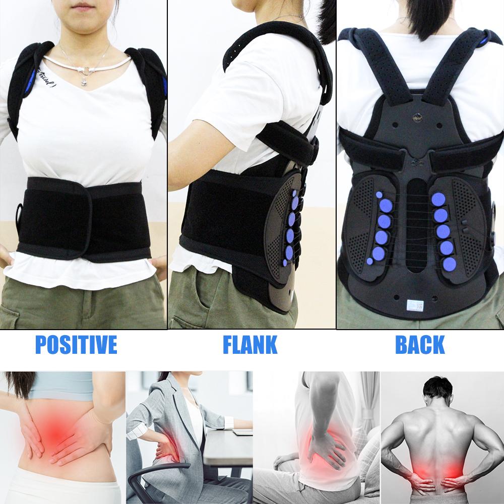 Pulley Posture Corrector Back Braces Waist Lumbar Support Belt Humpback Prevent Body Straighten Slouch Compression Pain Relief