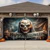 One bizarre Halloween Grim Reaper design - Halloween garage door banner, suitable for parties, weddings, etc.zyc