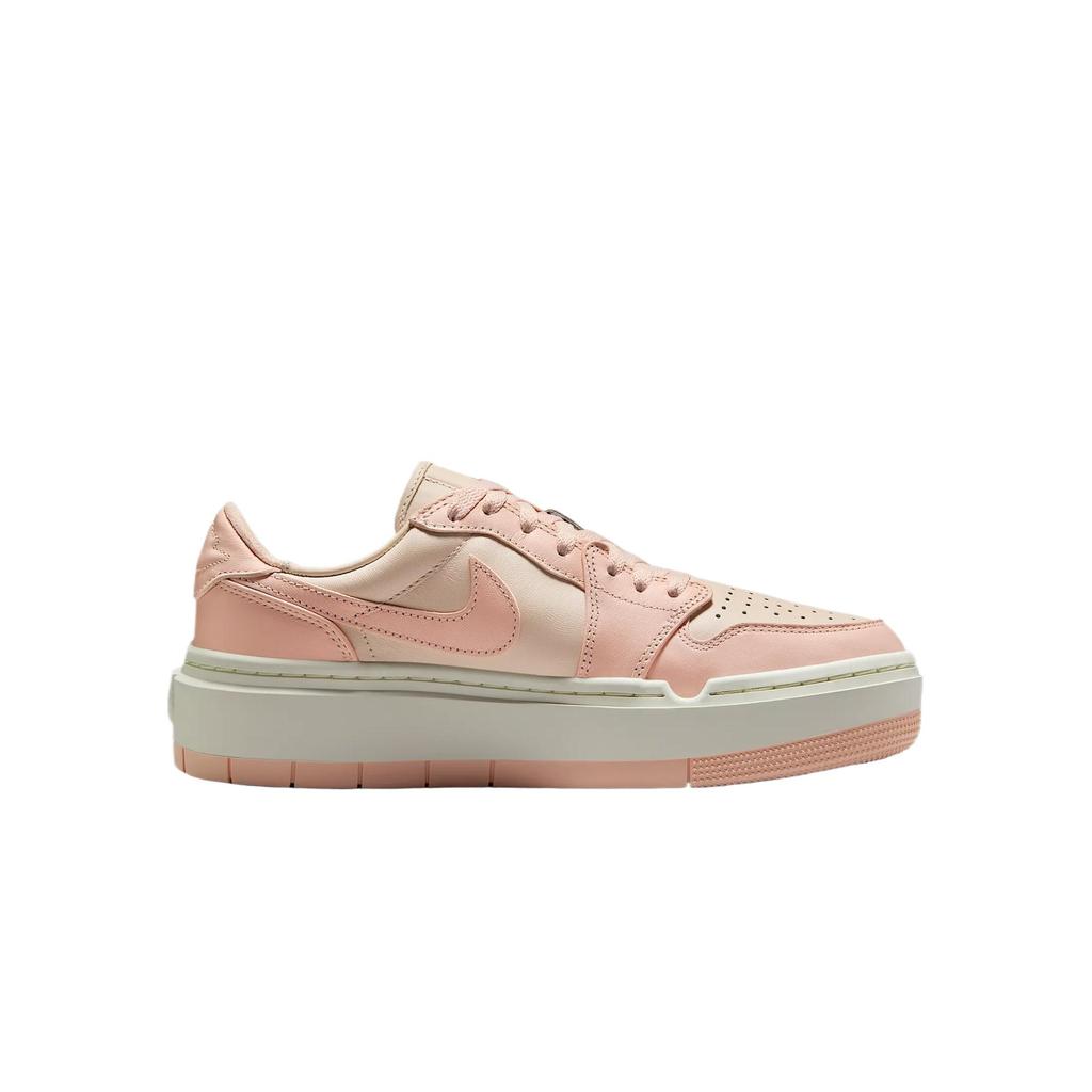 Jordan 1 Высокие кроссовки на платформе, цвет: светло-розовый, артикул: DH7004-800
