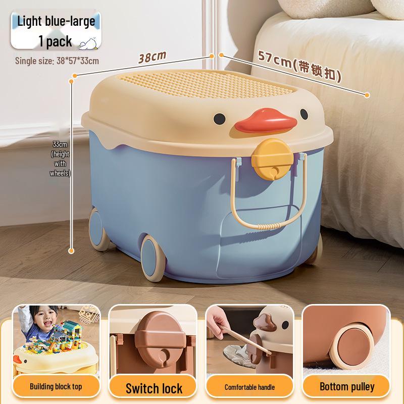 Star You Kids' Large Storage Box: Toys, Snacks, Clothes Organizer