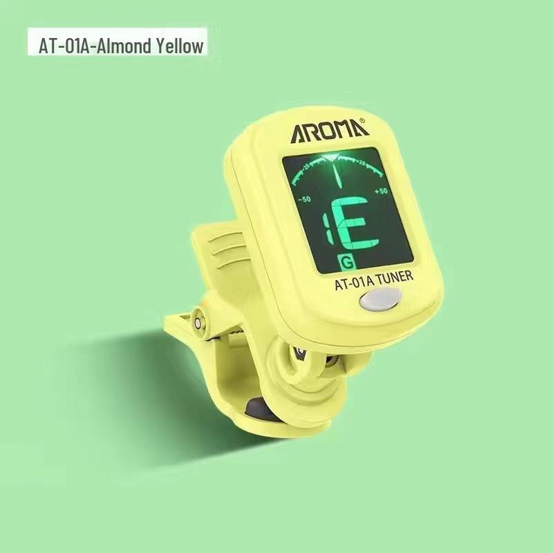 Color Screen Electronic Guitar and Violin Tuner, Twelve-Tone Equal Temperament for Ukulele