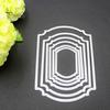 Label Frame Metal Cutting Dies DIY Scrapbook Paper Cards Album Making Stencil