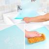4pc Reusable Shelf Cover Liners Cabinet Mat Drawer Mat Moisture-Proof Waterproof Dust Anti-Slip Fridge Kitchen Table Pad