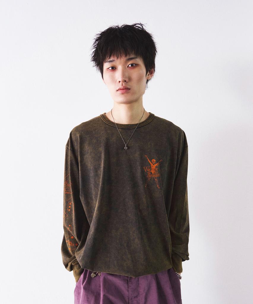 CONECTX Washed Graphic Long Sleeve