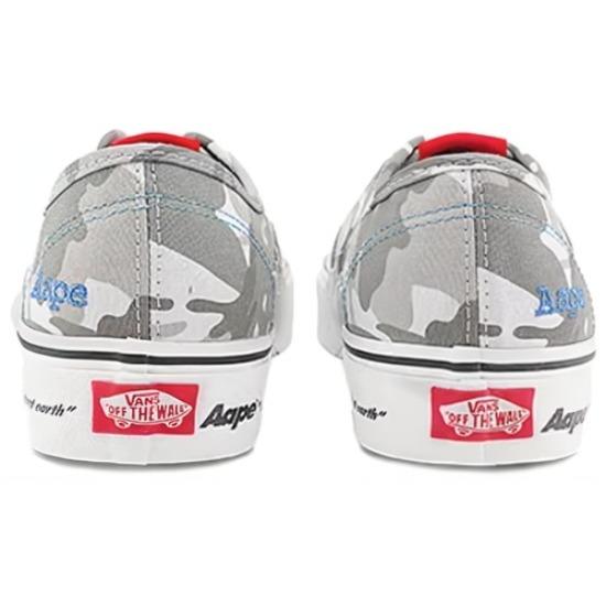 Vans AAPE x Authentic Bolt - Серый камуфляж - VN000BWCY31