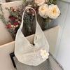 New Straw Bag Women's Summer Seaside Vacation Beach Bag Shoulder Bag Hand-woven Bag Large Capacity