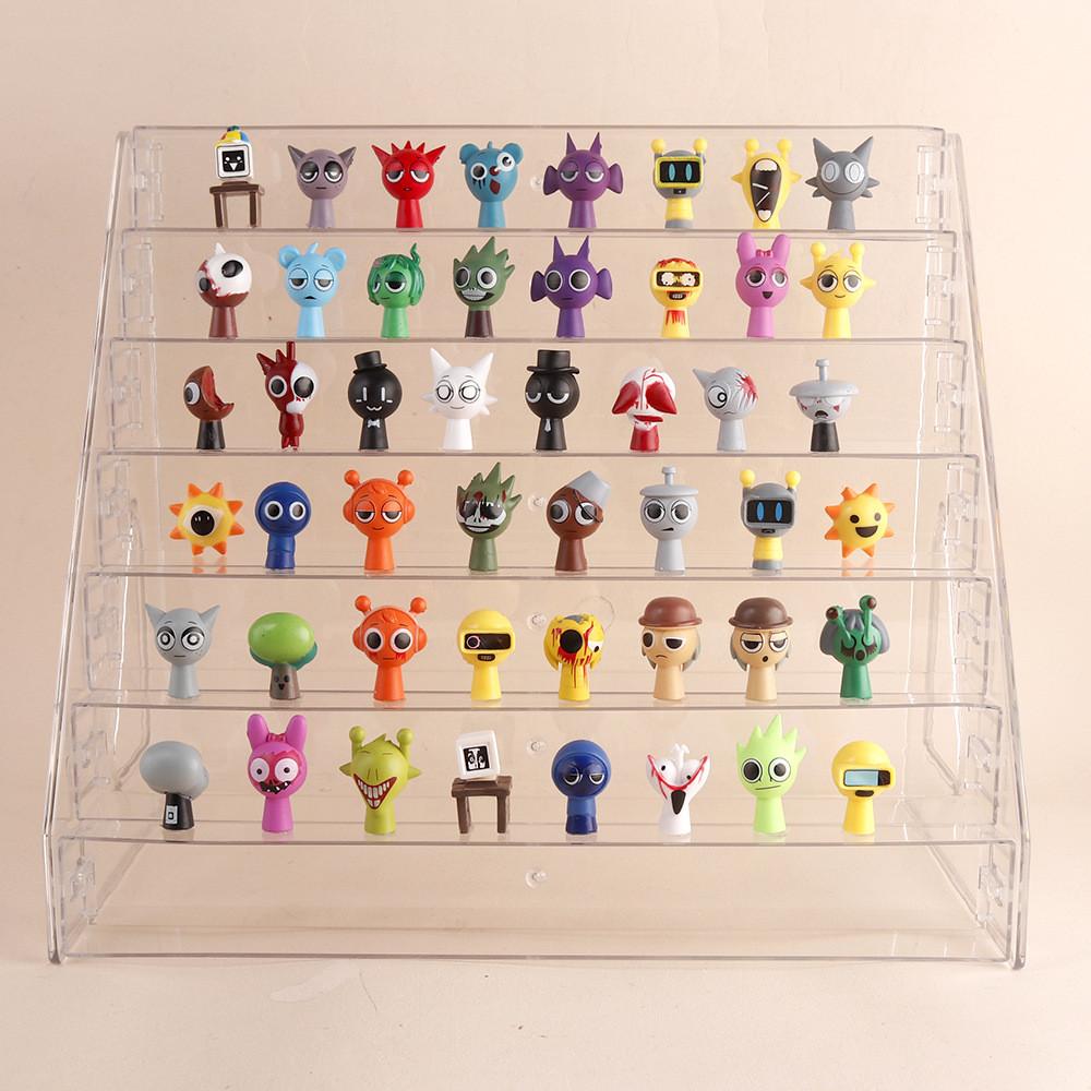 Sprunki Коллекция Музыкальная шкатулка с животными ПВХ Игрушка для детской игровой комнаты