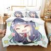 Aho Girl Bedding Set Single Twin Full Queen King Size Bed Set Adult Kid Bedroom Duvet Cover Sets 3D Print  Bed Sheet