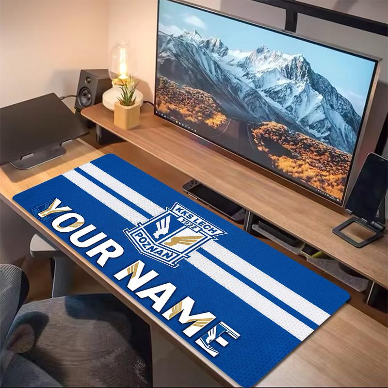 Lech Poznan Print  Cushion Non-slip Laptop Tablet Big Mousepad XXL Mat Mini PC Playmat With Lock edge