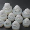 Silicone Doll Face Mold for Chocolate Candy Making 3D Baby Head Mold Easy Release Clean Syrup Fondant Chocolate Modeling Paste Mold