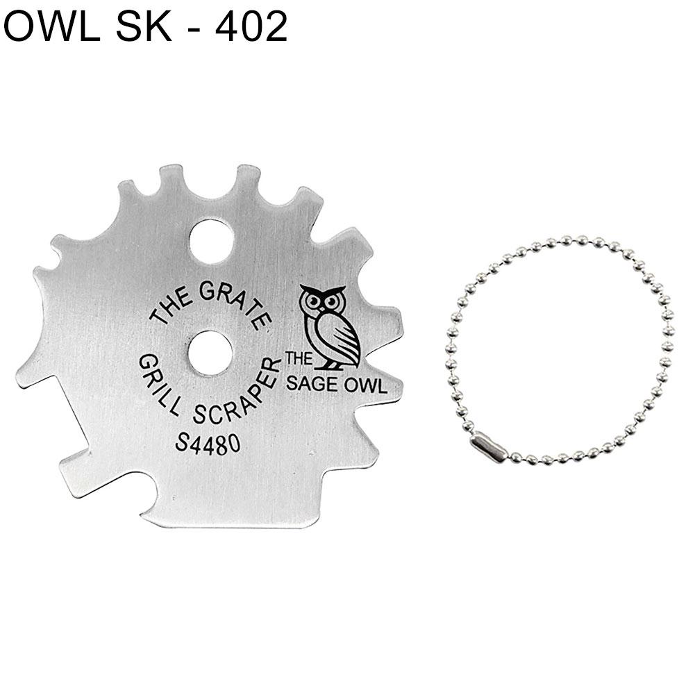 Портативный металлический гриль для барбекю Чистящий очиститель для решеток Чистящий скребок для барбекю Инструмент для чистки гриля Чистящий скребок для барбекю