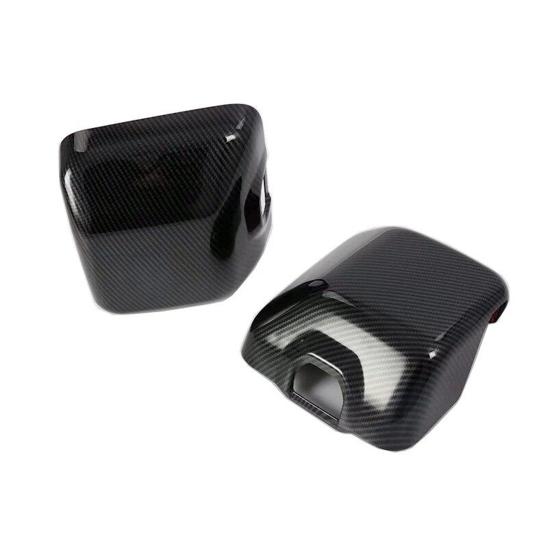 Для Jeep Wrangler JL 2018 боковая дверь, зеркало, крыло, крышки заднего вида, стильная накладка из углеродного волокна, формовочная крышка автомобиля, Стайлинг