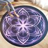 Коврик с рисунком Cardcaptor Sakura Magic Circle, круглые ковры, коврик для гостиной, детской комнаты, детские игровые нескользящие коврики