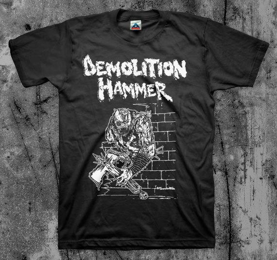 Demolition Hammer 'Brutal Skull Attack' T shirt
