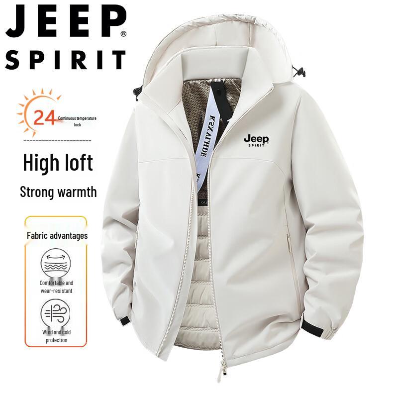 Мужская утепленная куртка JEEP SPIRIT со съемным капюшоном