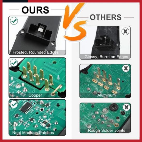 Front Left Driver Side Power Window Switch for Hyundai Santa Fe 07-12 New