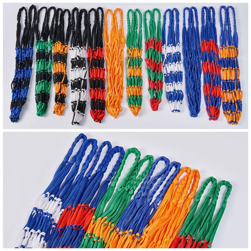Multiple Colors Nylon Net Bag Nylon Ball Pocket Durable Basketball Carry Bag  Volleyball Ball