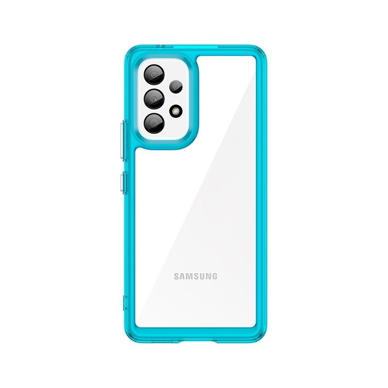 Мягкий прозрачный чехол для Samsung Galaxy A53 5G Чехол Силиконовый Цветной чехол Чехол для Samsung A13 A23 A33 A53 A73 M13