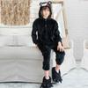 Kids Winter Jumpsuit Unicorn Pajamas Kigurumi Animal Giraffe Pyjamas Boys Girls Onesies Cosplay Flannel Rabbit Sleepwear Children Costume