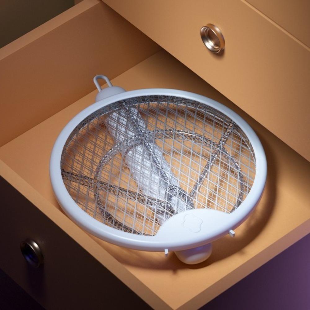 Handheld Foldable Mosquito Killler USB Charging Fly Swatter Electric Mosquito Killler  Bedroom