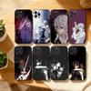 Чехол для телефона Аниме V-Vampire K-Knight Для iPhone17,16,15,14,13,12Plus,Pro Max,XS,5G Мягкий Силиконовый Черный Чехол
