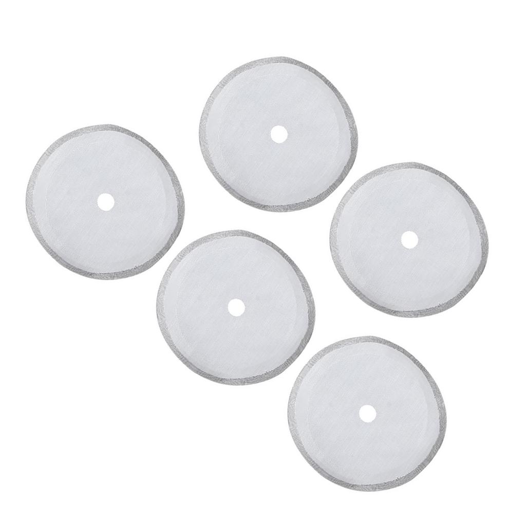 5Pcs 304 Stainless Steel Coffee Filter Portable Detachable Coffee Pot Mesh Filter Accessory
