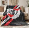 River Plate Soft and comfortable flannel Suitable for sofas living rooms outdoor camping travel and also makes a great anniversary gif