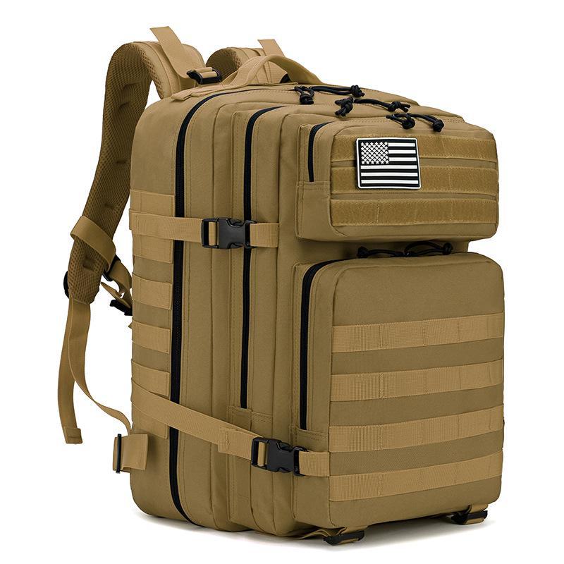 Men's 45L Waterproof Outdoor Tactical Backpack - Large Capacity for Sports & Travel