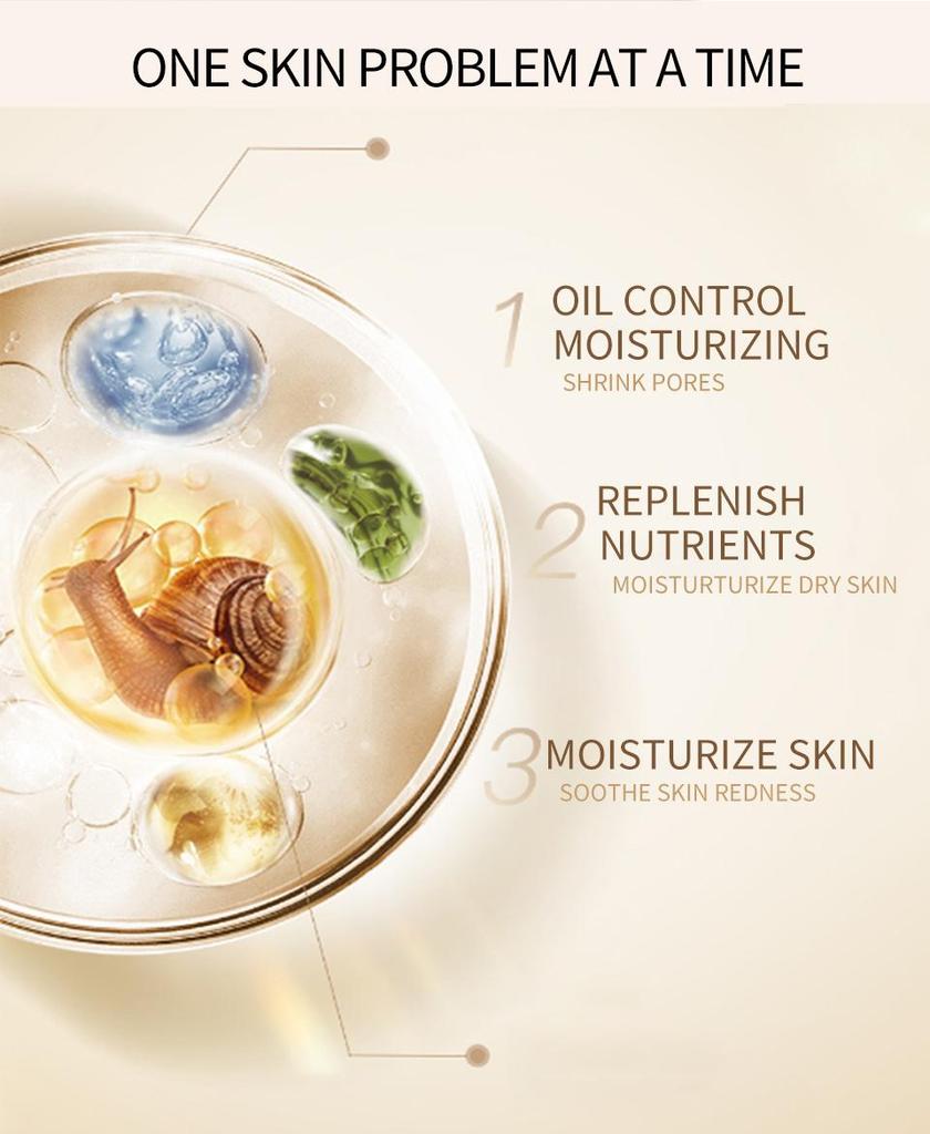 1 шт./3 шт./5 шт. увлажняющая сыворотка для лица с экстрактом улитки, эссенция для сияния кожи, 10 мл