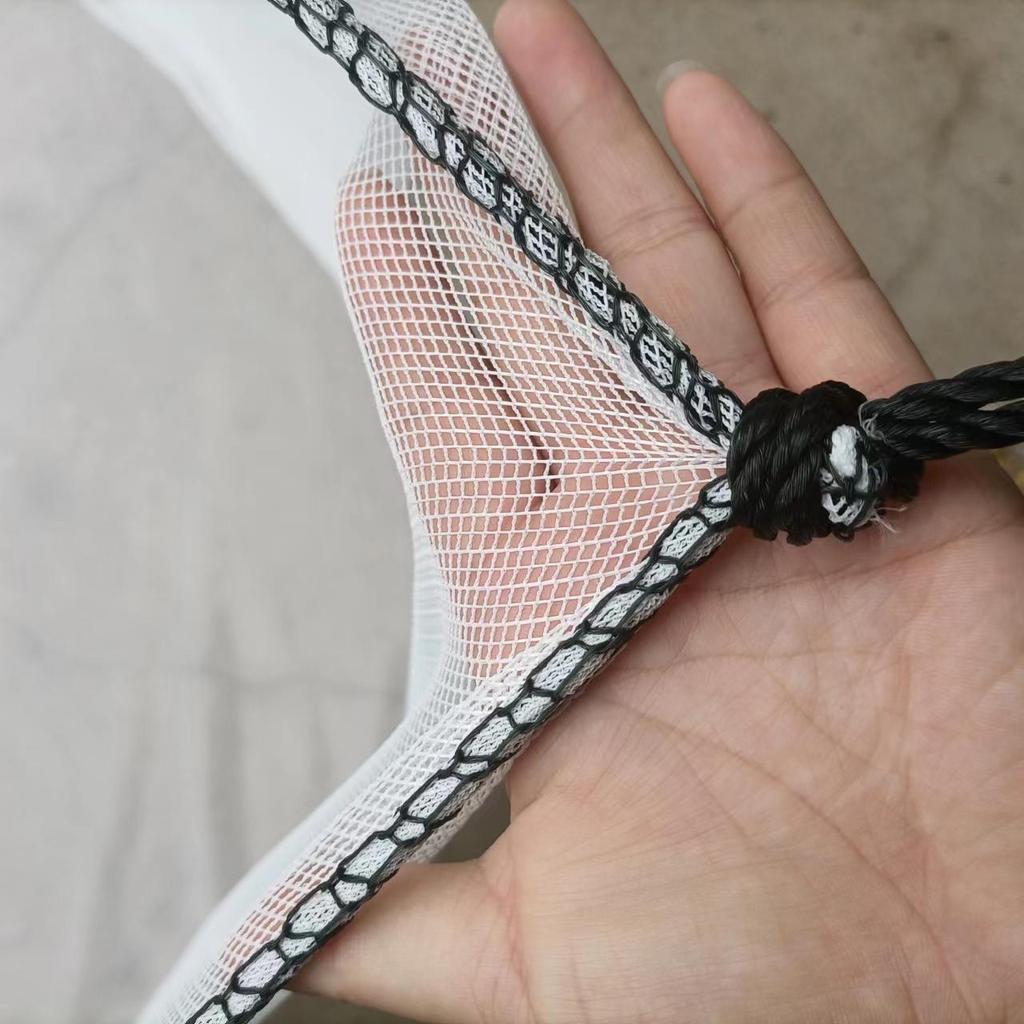 Nylon Hexagonal Mesh Fish Fry Nursery Box - Knotless Design for Aquaculture