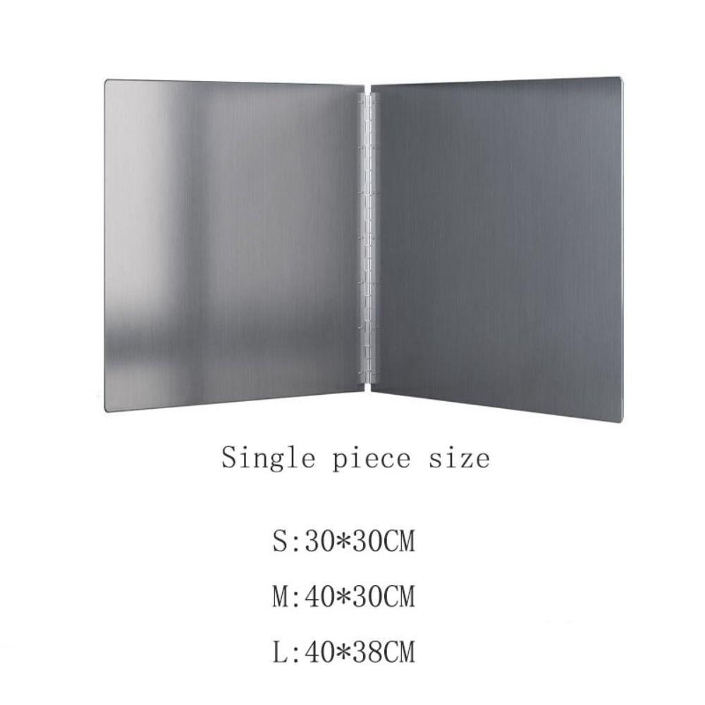 Ветрозащитный экран от брызг масла из нержавеющей стали, экран от брызг, газовая плита