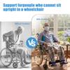 Подушка боковой поддержки для инвалидной коляски, регулируемый боковой пенопластовый клин, боковые ограждения, подушка поддержки спины для инвалидной коляски для пожилых людей