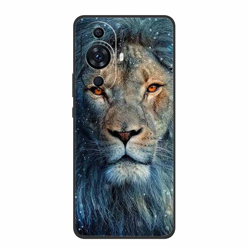 Для Huawei Nova 11 Pro Ultra Чехол Животные ТПУ Мягкий Силикон Чехлы для Телефона для Huawei Nova11 Ultra Pro Ударопрочный Волк Чехол Бампер