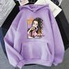 Oversized Hoodies Unisex Women Pullover Kawaii Anime Graphic Casual Hooded Kamado Nezuko Hoodie Unisex Demon Slayer Hoody Tops Unisex Hoodie