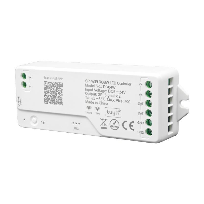 SPI Graffiti DR04W RGBW Контроллер с WiFi и Bluetooth для настраиваемых световых эффектов