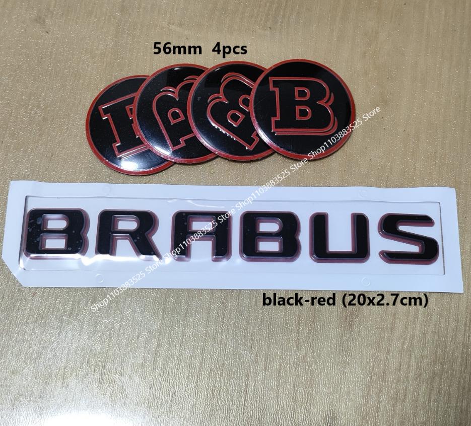 Модифицированная заглушка колеса Значок логотипа B Наклейка-эмблема для BRABUS W464 G63 G65 W463 G500 G350 W213 W204 W205 W253 W210 W211 W220