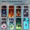 Hornet Для iPhone 17 pro Max/17 pro Полное Покрытие Наклейка Skin Wrap Цветная Задняя Защитная Пленка-Наклейка