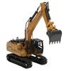 Backhoe Loader Heavy Duty Wheeled Excavator Durable 1: 60 Scale Site Backhoe Digger for Kids Decoration