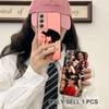 Модный матовый чехол из ТПУ Becky G для мобильного телефона Samsung Galaxy S26 S25 S24 S23 S22 S21 S20 Note20 Plus FE Ultra Цветная крышка