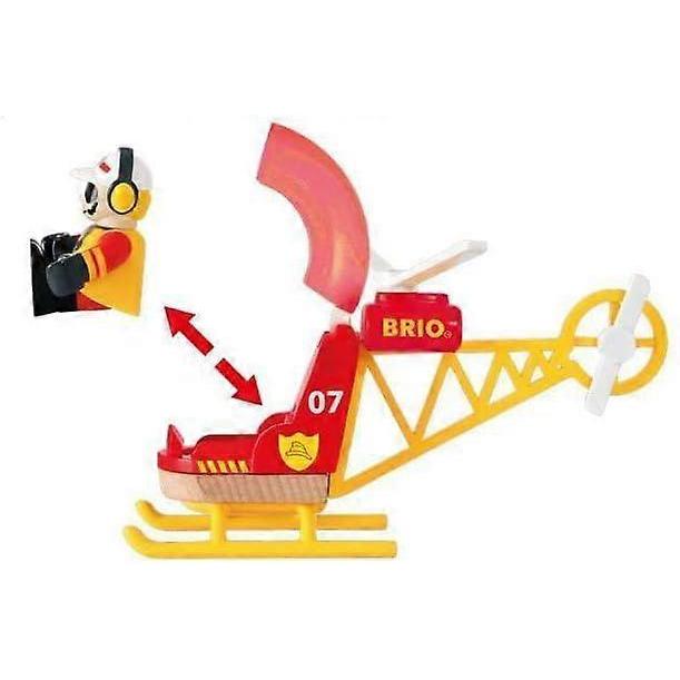BRIO - Firefighting Helicopter Toy